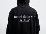 アクメドラビ(acme' de la vie) ADLV LOGO HOODIE BLACK