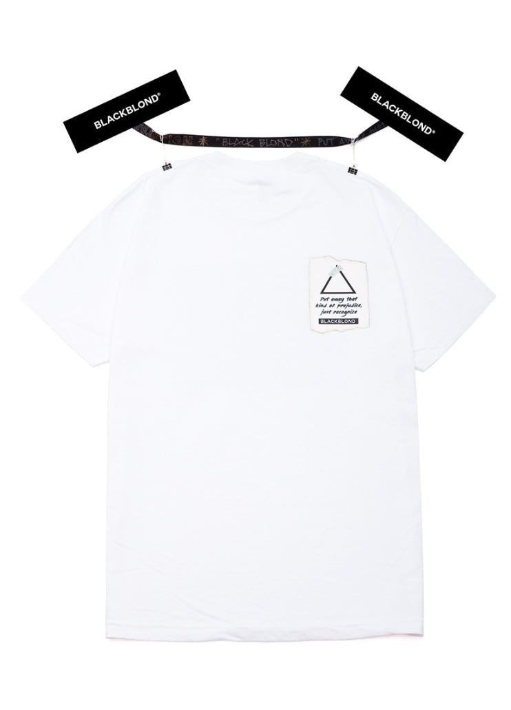 ブラックブロンド(BLACKBLOND) BBD Maverick Short Sleeve Tee (White)