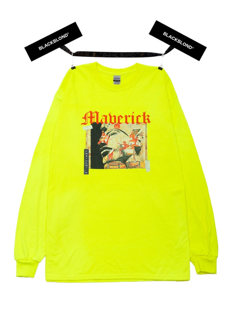 ブラックブロンド(BLACKBLOND) BBD Maverick Long Sleeve Tee (Neon)