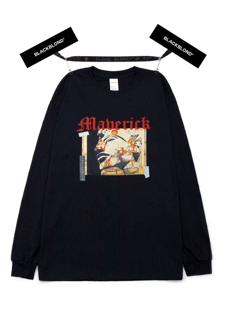 ブラックブロンド(BLACKBLOND) BBD Maverick Long Sleeve Tee (Black)