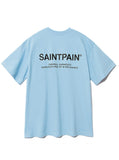 セイントペイン(SAINTPAIN) SP VARIATION LOGO TEE-LIGHT BLUE