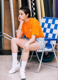 セイントペイン(SAINTPAIN) SP VARIATION LOGO TEE-ORANGE