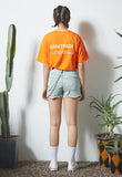 セイントペイン(SAINTPAIN) SP VARIATION LOGO TEE-ORANGE