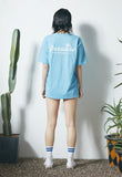 セイントペイン(SAINTPAIN) SP PARADISE LOGO TEE-LIGHT BLUE