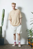 セイントペイン(SAINTPAIN) SP PARADISE LOGO TEE-BEIGE