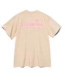 セイントペイン(SAINTPAIN) SP PARADISE LOGO TEE-BEIGE