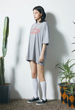 セイントペイン(SAINTPAIN) SP LEAGUE LOGO TEE-GRAY