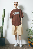 セイントペイン(SAINTPAIN) SP LEAGUE LOGO TEE-BROWN