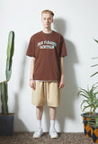 セイントペイン(SAINTPAIN) SP LEAGUE LOGO TEE-BROWN