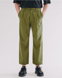 ダブルユーブイプロジェクト(WV PROJECT) LAY BACK PANTS OLIVE CJLP7360