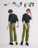 ダブルユーブイプロジェクト(WV PROJECT) LAY BACK PANTS OLIVE CJLP7360