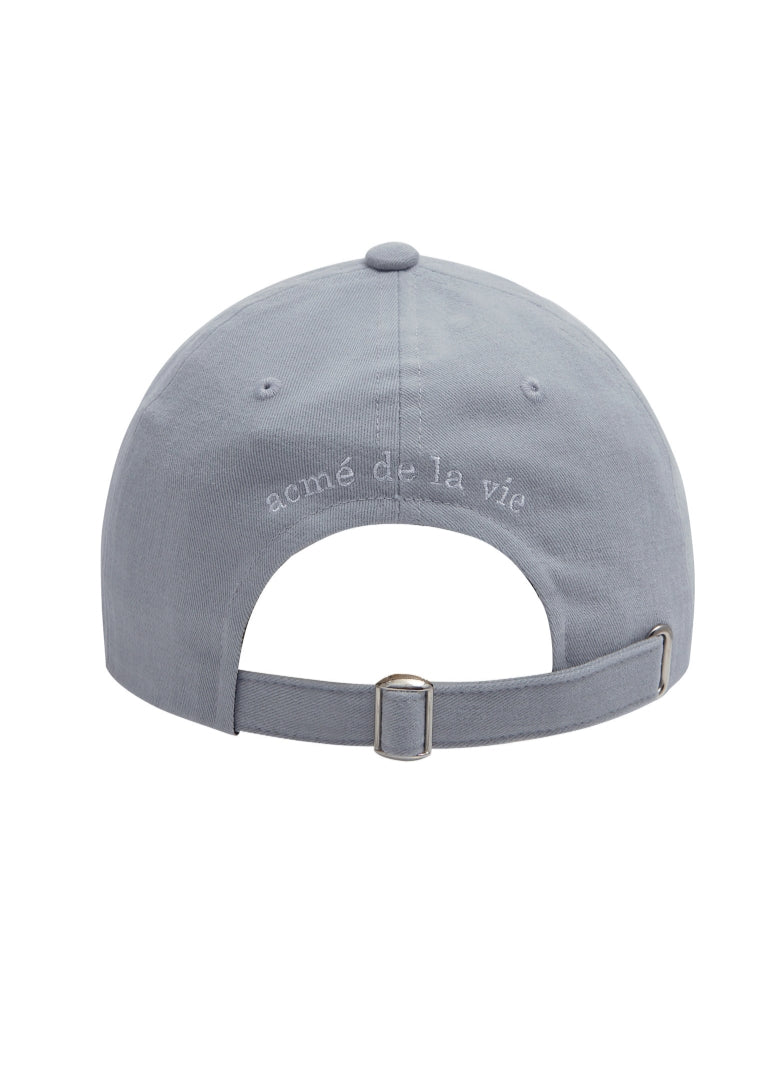 アクメドラビ(acme' de la vie) ADLV RED POINT BALL CAP GRAY