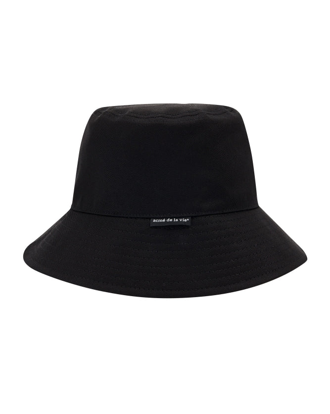 アクメドラビ(acme' de la vie) ADLV REVERSIBLE BUCKET HAT BLACK