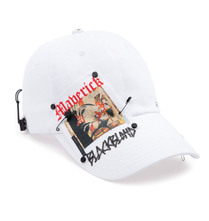 ブラックブロンド(BLACKBLOND) BBD Maverick Patch Cap (White)