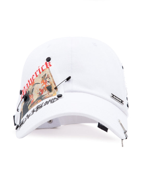ブラックブロンド(BLACKBLOND) BBD Maverick Patch Cap (White)