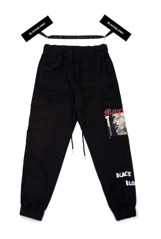 ブラックブロンド(BLACKBLOND) BBD Maverick Cargo Jogger Pants (Black)