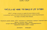 アクメドラビ(acme' de la vie) ADLV EMBOSSING LOGO SHORT SLEEVE T-SHIRT YELLOW