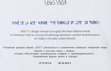 アクメドラビ(acme' de la vie) ADLV EMBOSSING LOGO SHORT SLEEVE T-SHIRT WHITE