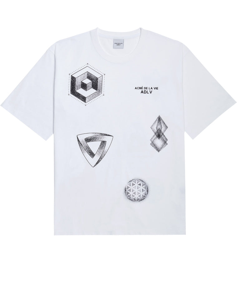 アクメドラビ(acme' de la vie) ADLV CROQUIS SKETCH SHORT SLEEVE T-SHIRT