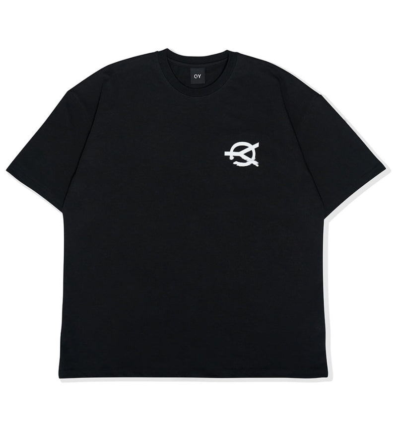 オーワイ(OY) RIVER FLOW LOGO T-BLACK