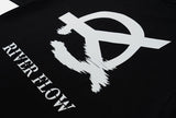 オーワイ(OY) RIVER FLOW LOGO T-BLACK