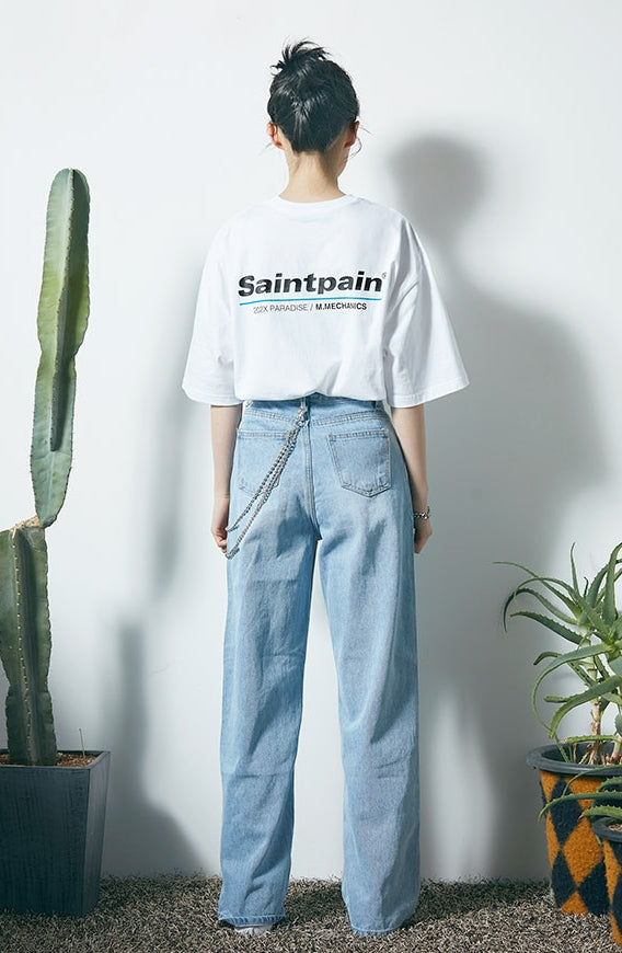 セイントペイン(SAINTPAIN) SP POCKET LOGO TEE-WHITE