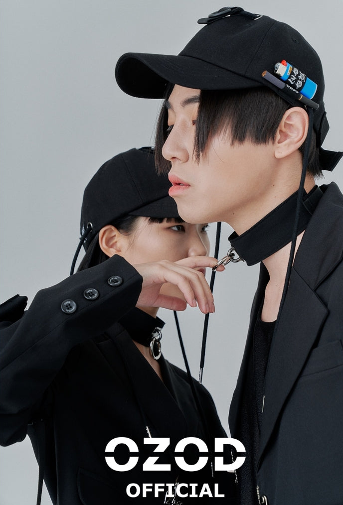 オージーオーディー(OZOD) SMOKER BALL-CAP_black