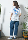 セイントペイン(SAINTPAIN) SP PALM TREE TEE-WHITE