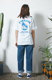 セイントペイン(SAINTPAIN) SP PALM TREE TEE-WHITE