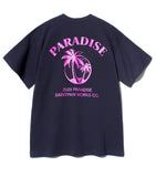 セイントペイン(SAINTPAIN) SP PALM TREE TEE-NAVY