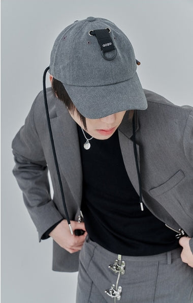 オージーオーディー(OZOD) SMOKER BALL-CAP_gray
