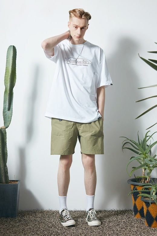 セイントペイン(SAINTPAIN)  SP SAINT LOGO TEE-WHITE