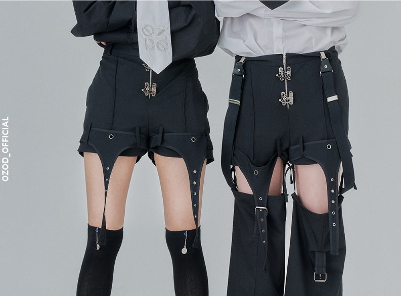 オージーオーディー(OZOD) DETACHABLE PANTS_black