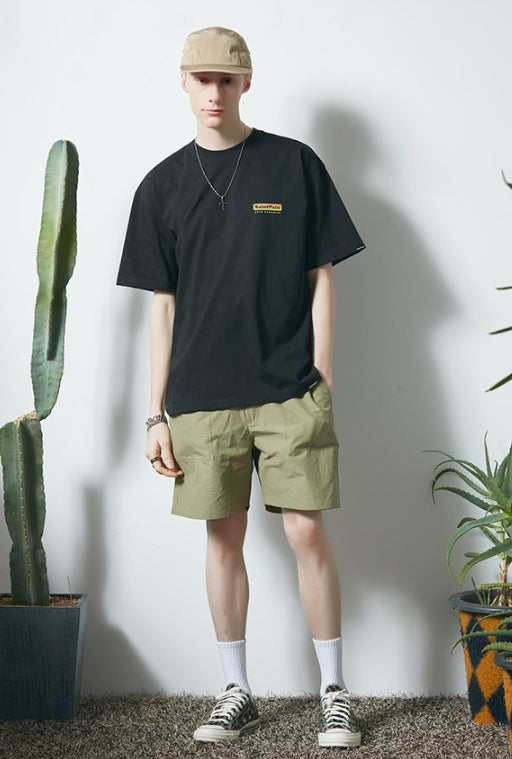セイントペイン(SAINTPAIN) SP NEON BOX LOGO TEE-BLACK