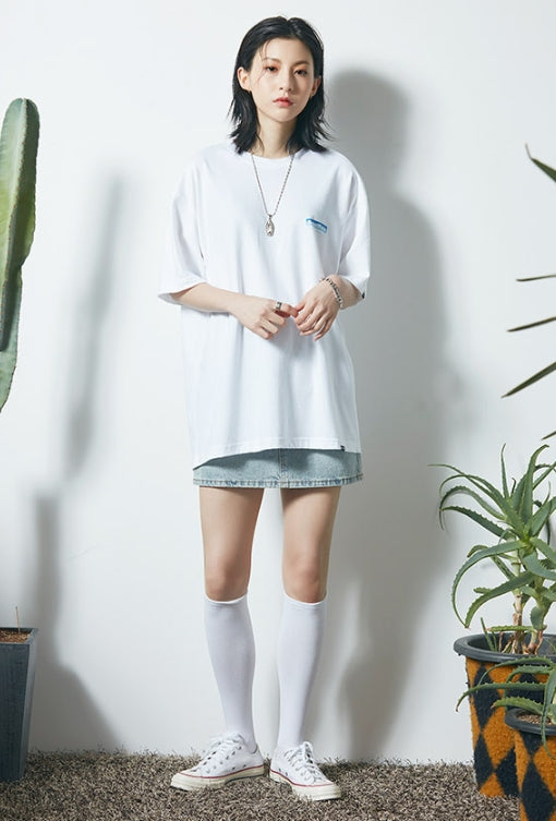 セイントペイン(SAINTPAIN) SP NEON BOX LOGO TEE-WHITE