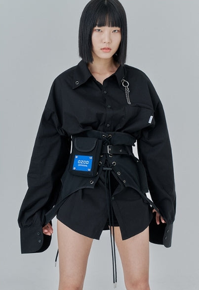 オージーオーディー(OZOD) BAG&CORSET_black