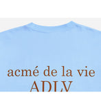 アクメドラビ(acme' de la vie) ADLV BASIC SHORT SLEEVE T-SHIRT 2 SKY BLUE