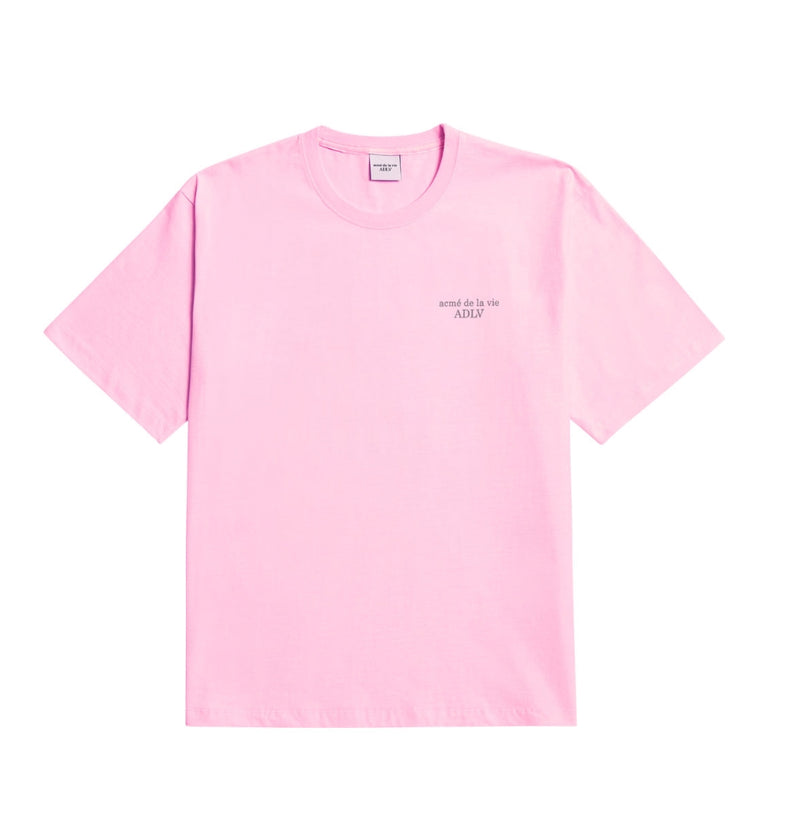 アクメドラビ(acme' de la vie) ADLV BASIC SHORT SLEEVE T-SHIRT 2 PINK