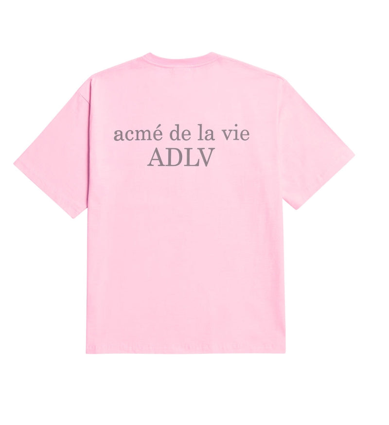 アクメドラビ(acme' de la vie) ADLV BASIC SHORT SLEEVE T-SHIRT 2 PINK