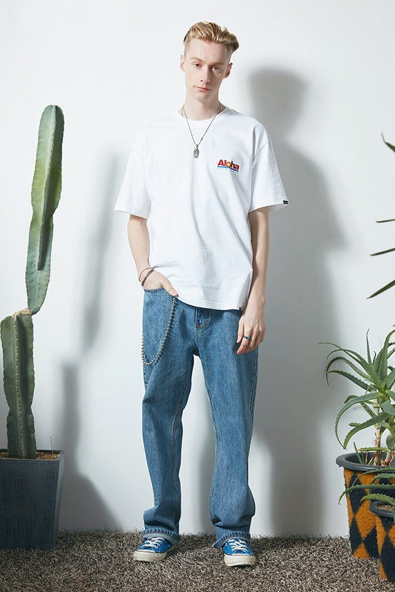 セイントペイン(SAINTPAIN) SP ALOHA LOGO TEE-WHITE