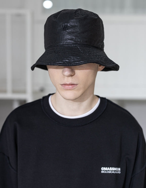 メスノウン(MASSNOUN) CI LOGO BRILLIANCE BUCKET HAT MSZAC003-BK