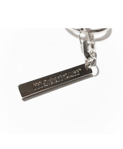 メスノウン(MASSNOUN) SL/CI LOGO BOLD BAR KEYRING MSZAA004-SV