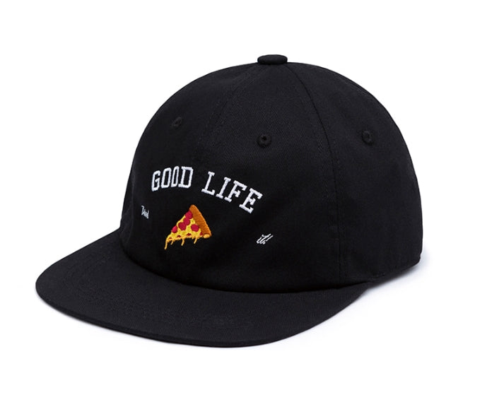 ROMANTIC CROWN(ロマンティック クラウン) [PIZZAHUT X RMTCRW]GOOD LIFE BALL CAP_BLACK