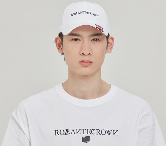 ROMANTIC CROWN(ロマンティック クラウン) RMTCRW LOGO CAP_WHITE