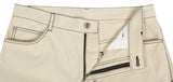 ロマンティッククラウン(ROMANTIC CROWN) SQUARE PATTERN COTTON PANTS_OATMEAL