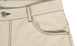 ロマンティッククラウン(ROMANTIC CROWN) SQUARE PATTERN COTTON PANTS_OATMEAL