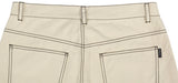 ロマンティッククラウン(ROMANTIC CROWN) SQUARE PATTERN COTTON PANTS_OATMEAL