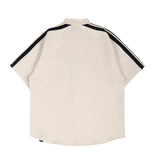 ロマンティッククラウン(ROMANTIC CROWN) SHOULDER LINE HALF SHIRT_OATMEAL