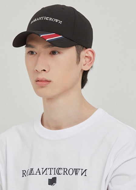 ROMANTIC CROWN(ロマンティック クラウン) RMTCRW LOGO CAP_BLACK