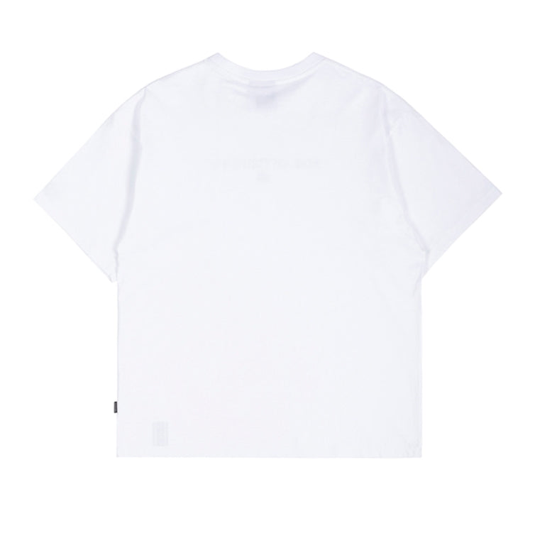 ロマンティッククラウン(ROMANTIC CROWN) RMTCRW LOGO TEE_WHITE